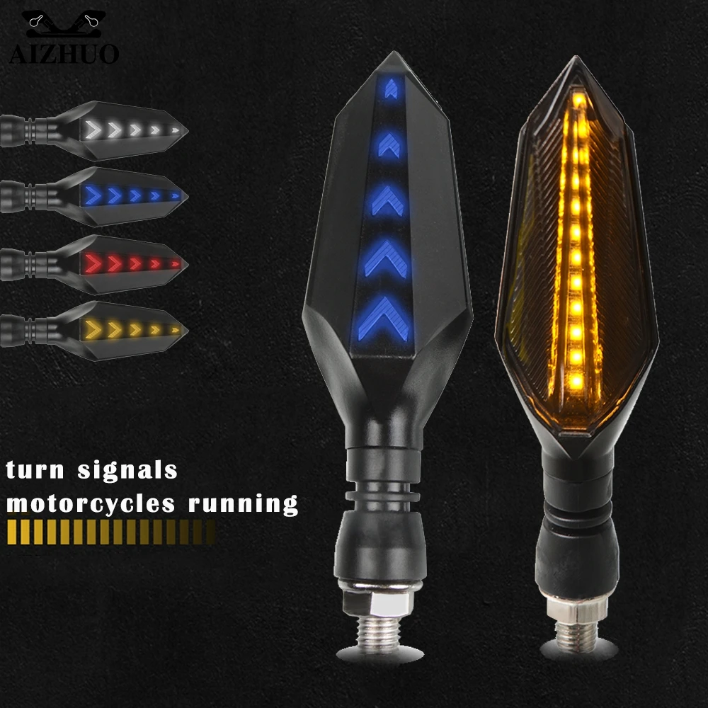 

Universal Motorcycle LED Flexible Turn Signal Indicator Amber Light for SUZUKI TL1000S TL1000R GSX-S1000/F/ABS SV1000/S SV650