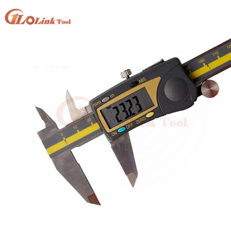 IP54 Водонепроницаемый 0-150 мм 0,01 мм TERMA ABS происхождения цифровой Электронный штангенциркуль Верньер Штангенциркуль Микрометр Digitaler messchieber