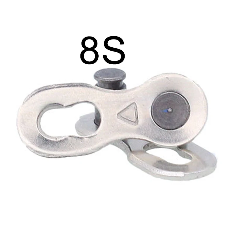 1 пара стальных звеньев велосипедной цепи Пряжка для горного велосипеда 8-11