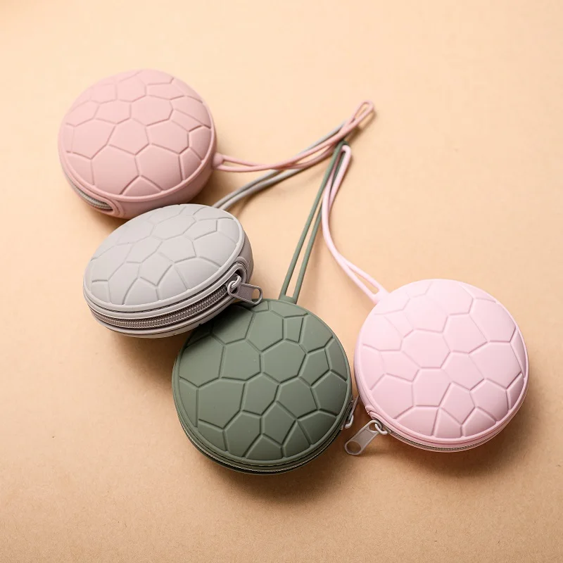 Soporte de silicona para chupete de beb&eacute;, nuevo dise&ntilde;o, forma de concha de tortuga, sin BPA, port&aacute;til, caja contenedor de silicona de grado alimenticio-0
