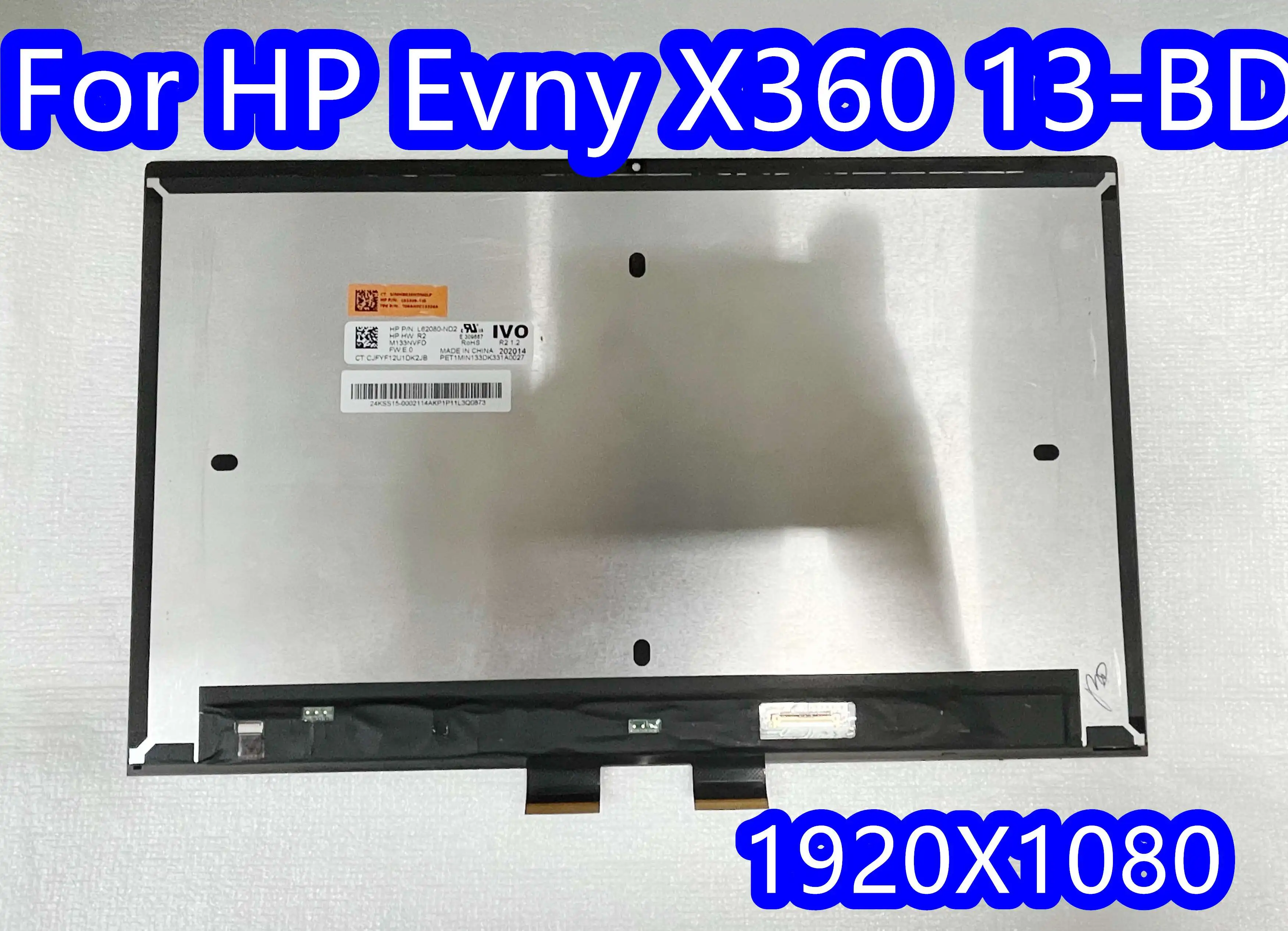 Оригинальный сенсорный ЖК-экран 13 3 дюйма для HP ENVY X360 13-BD P/N: Φ M133NVFD Full-HD 1920*1080