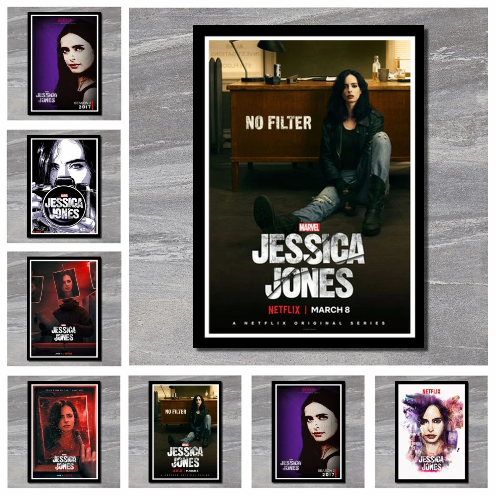 Perfect JL The third season of the hit us TV series art silk Classic Movie Poster Wall Stickers |