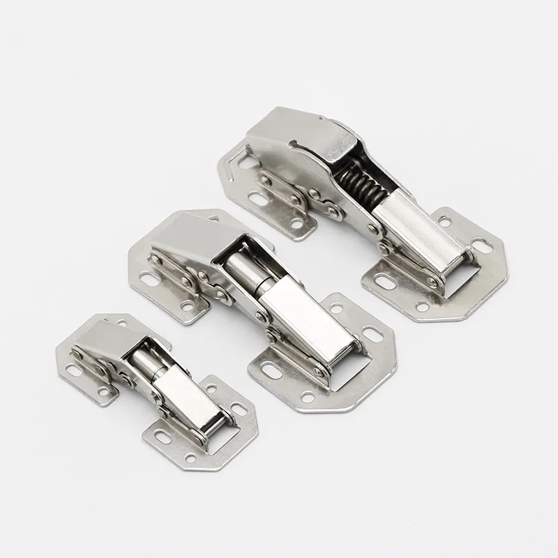 

90Degree3-4Inch Not Drilling Hole Cabinet Hinge Cabinet door soft closing hinge Hydraulic buffer hinge Furniture hardware