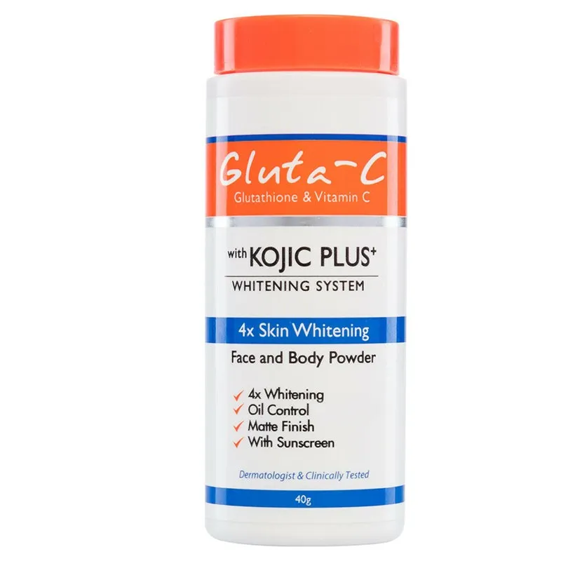

Gluta-C glutathione vitamin kojic acid plus Whitening powder 40g
