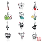 Браслеты Pandora из серебра 925 пробы с бусинами Русалочка