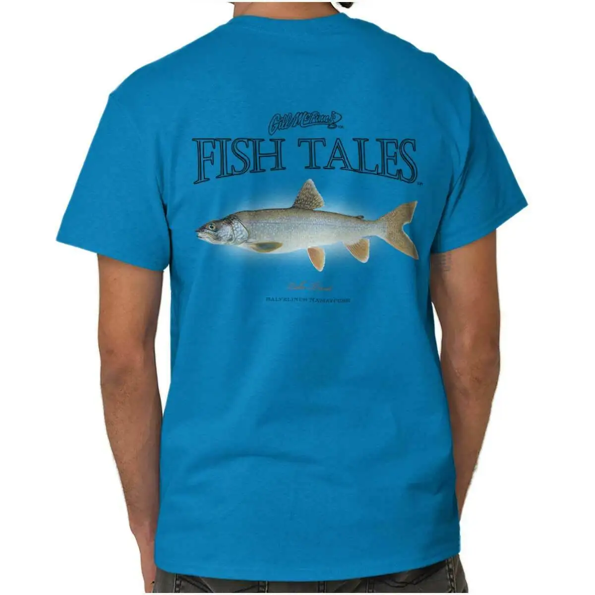 

Unique Lake Trout Fisherman Angler Gift T-Shirt. Summer Cotton Short Sleeve O-Neck Mens T Shirt New S-3XL