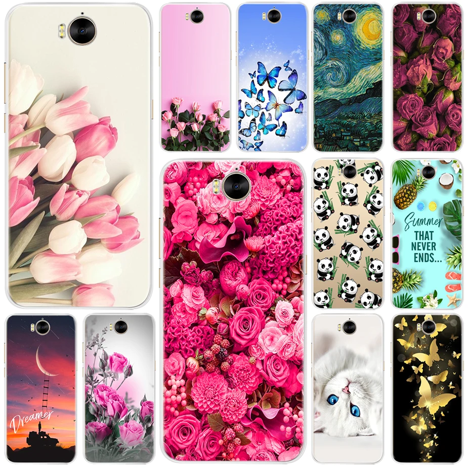 Цветной чехол с цветами для Huawei Y5 2017, чехол Coque 5,0 дюйма для Huawei Y5 2017, чехол для телефона Huawei Mya-L22, Обложка Цветной чехол с цветами для Huawei Y5 2017, чехол Coque 5,0 дюйма для Huawei Y5 2017, чехол для телефона Huawei Mya-L22, Обложка