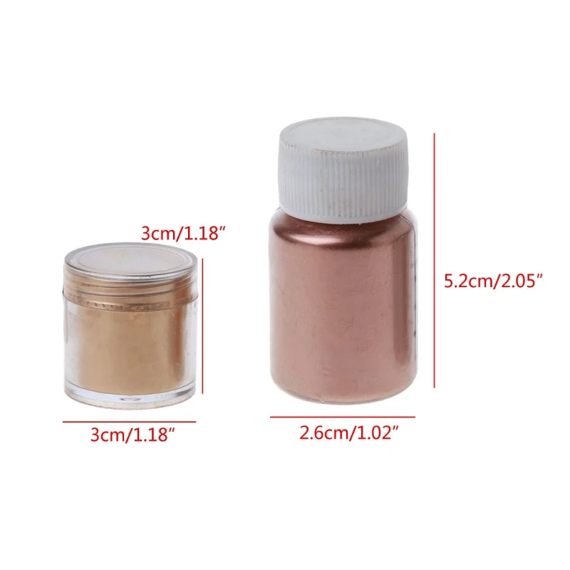 

5 Colors Metal Pearl Powder Kit Epoxy Resin Colorant Glitter Marble Metallic Pigment Resin Dye Colorant Jewelry Making