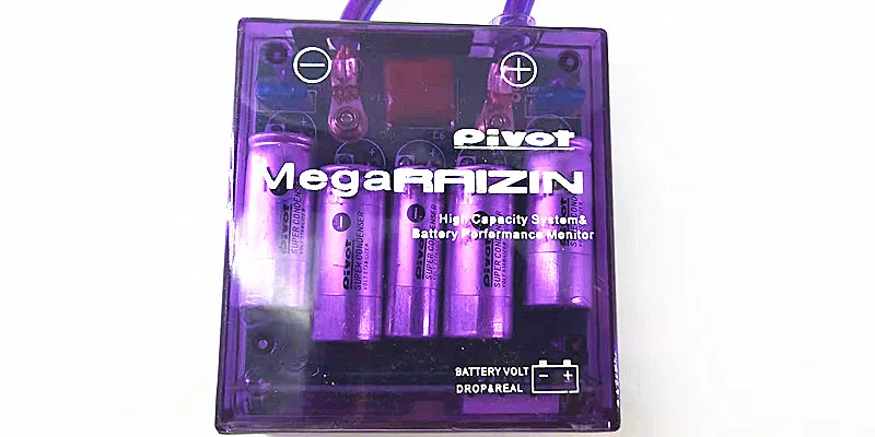 New Purple PIVOT MEGA RAIZIN Universal Car Fuel Saver Voltage Stabilizer Regulator | Battery Cables &amp Connectors