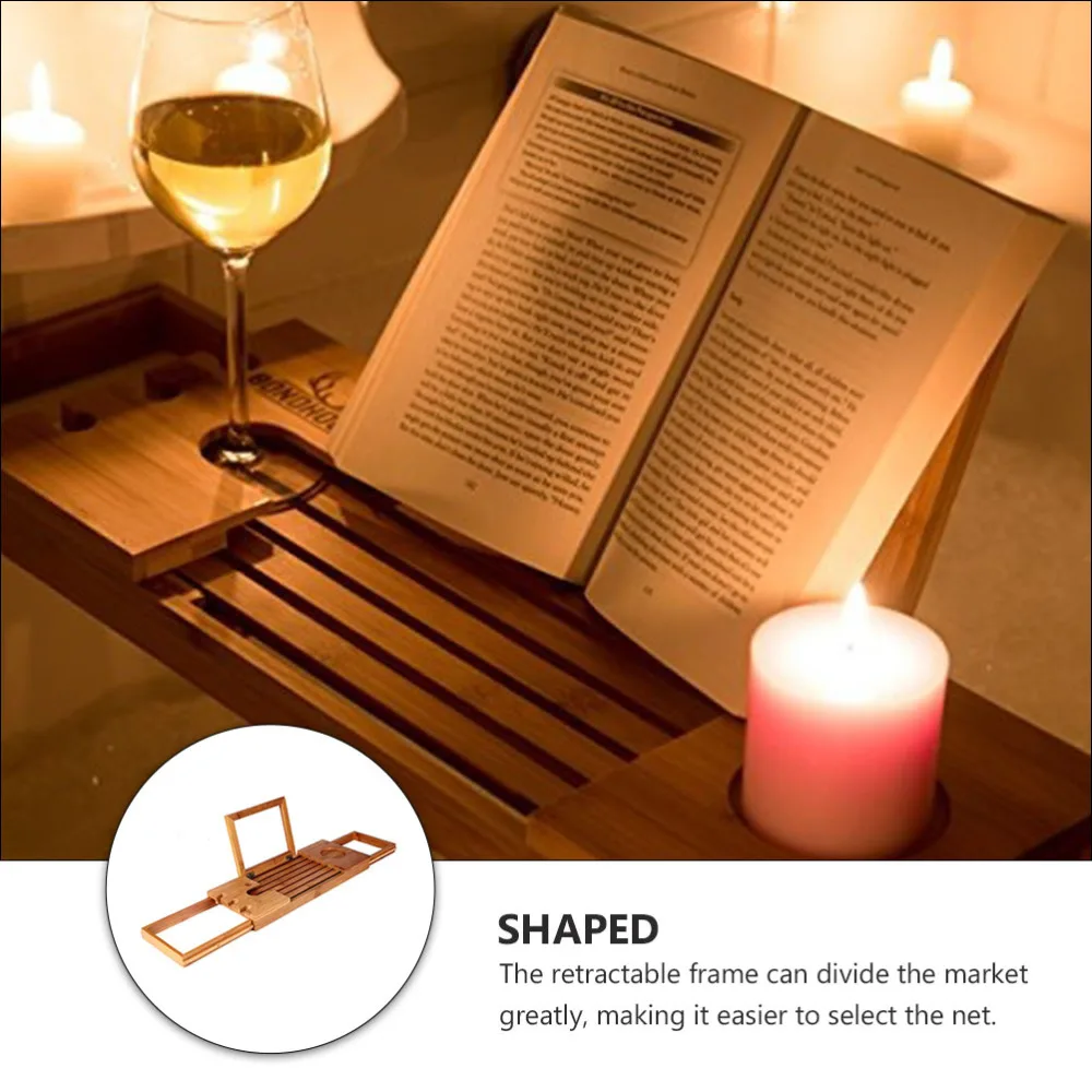 

1Pc Bathtub Storage Rack Household Storage Shelf Retractable Storage Stand
