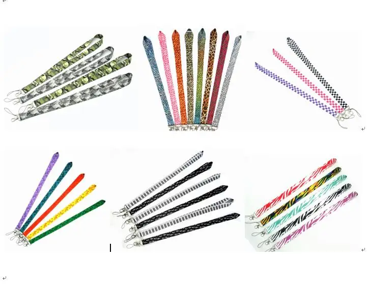 

100 шт смешанный мультфильм шеи ремень ремешки значок держатель Веревка кулон брелок аксессуары RT-01