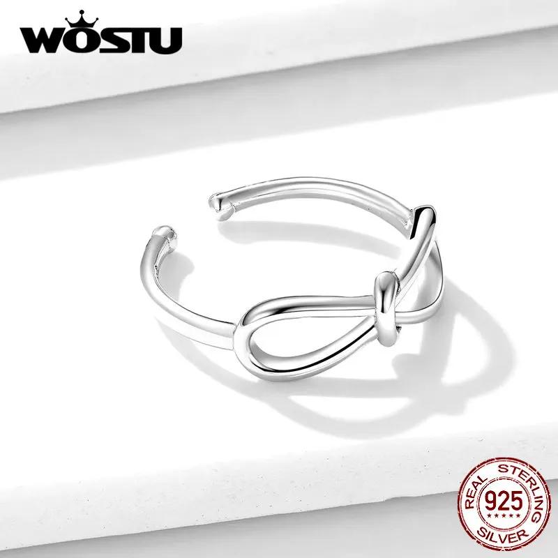 Женское Обручальное кольцо с бантом из серебра 100% пробы | Украшения и аксессуары