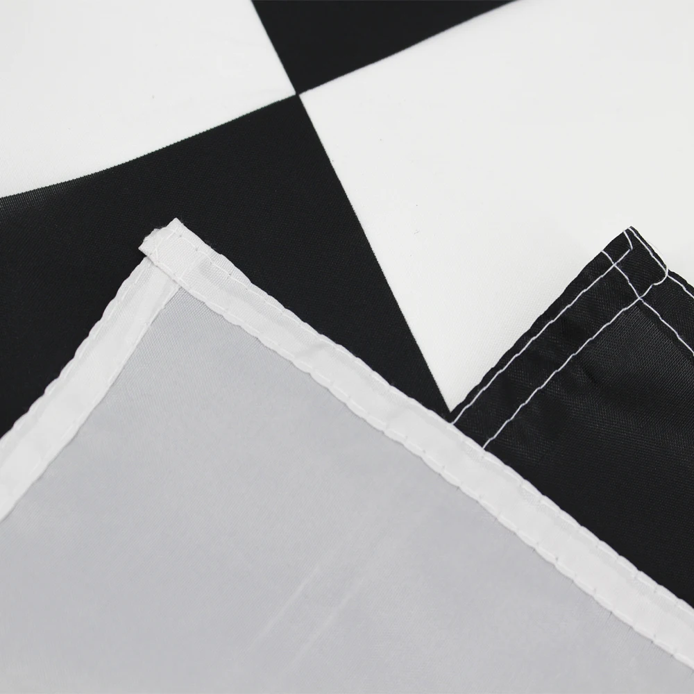 Xiangying 90x150cm black white square checkered Flag | Дом и сад