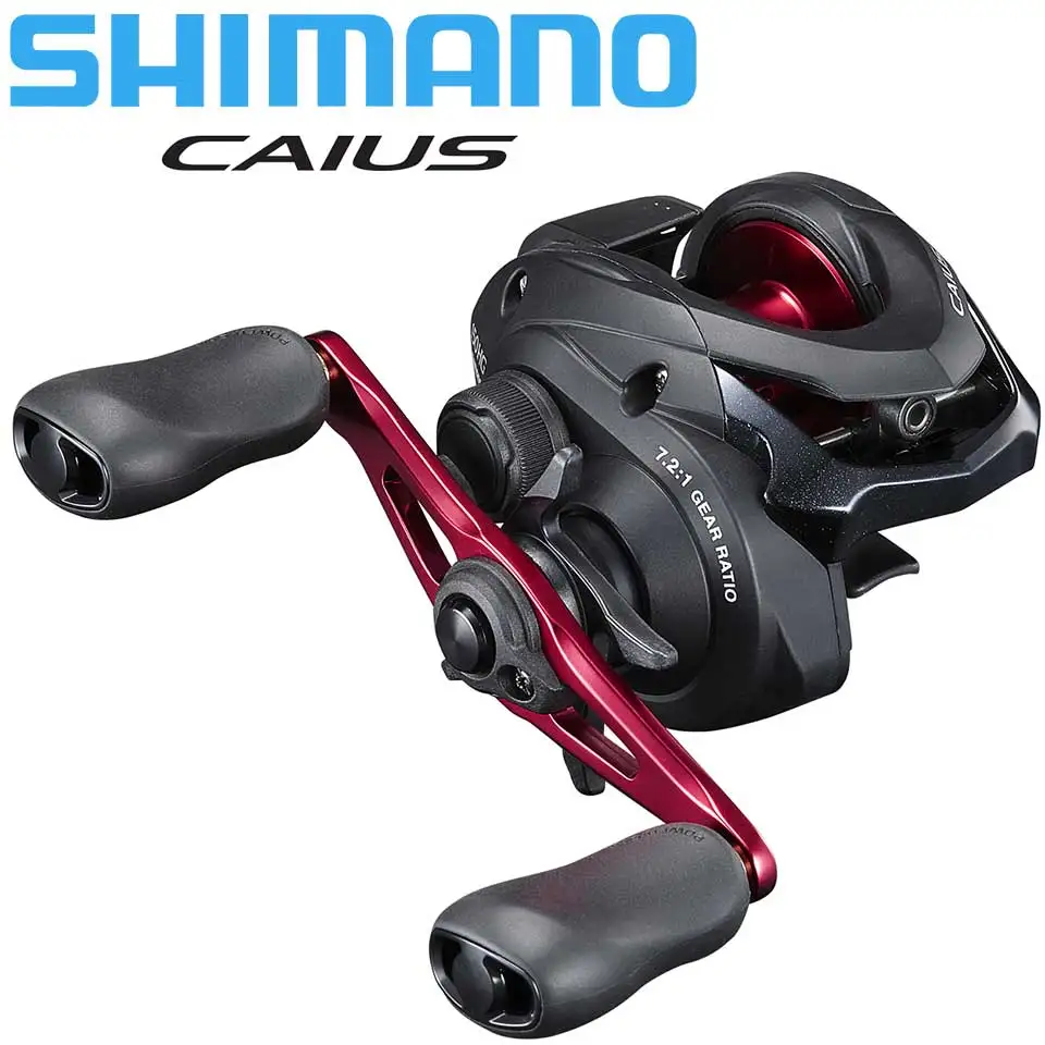 Новая Рыболовная катушка SHIMANO CAIUS для заброса приманки 3 + 1 шарикоподшипник