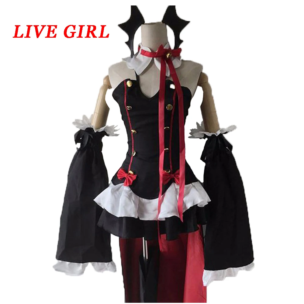 Костюм для косплея из аниме сераф Конца Owari no Seraph Krul Tepes полный комплект одежды