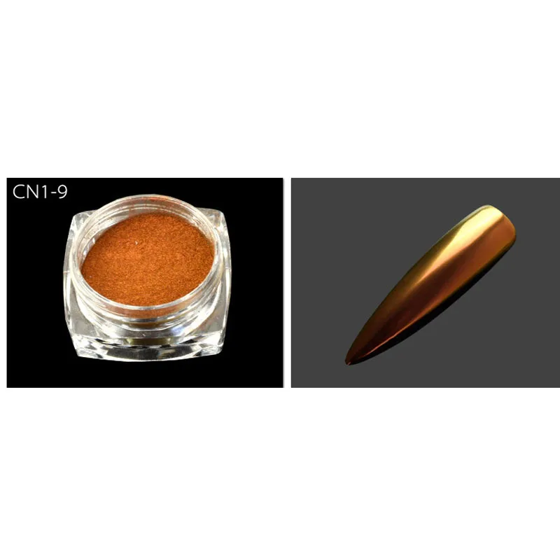 Powder NO9 Voronoi Nails мыло пена дизайн ногтей пузырь порошок хромового пигмента основа Топ гель Салон красоты поставка - Цвет: Powder NO9
