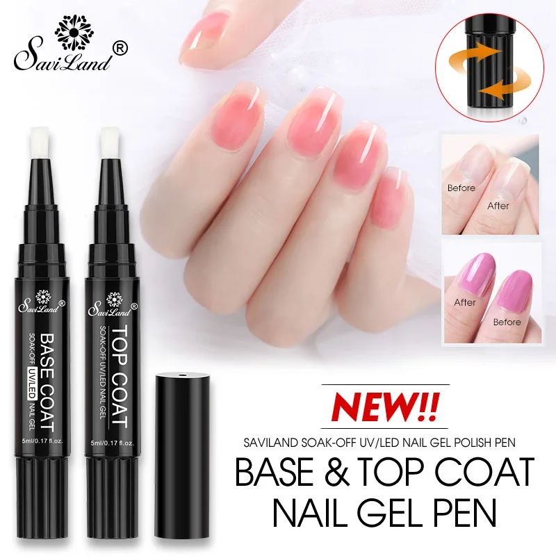 

Nail Art SEAL Base Gel Nail Polish Glue Pen-Shaped Phototherapy Plastic nail art nail polish gel
