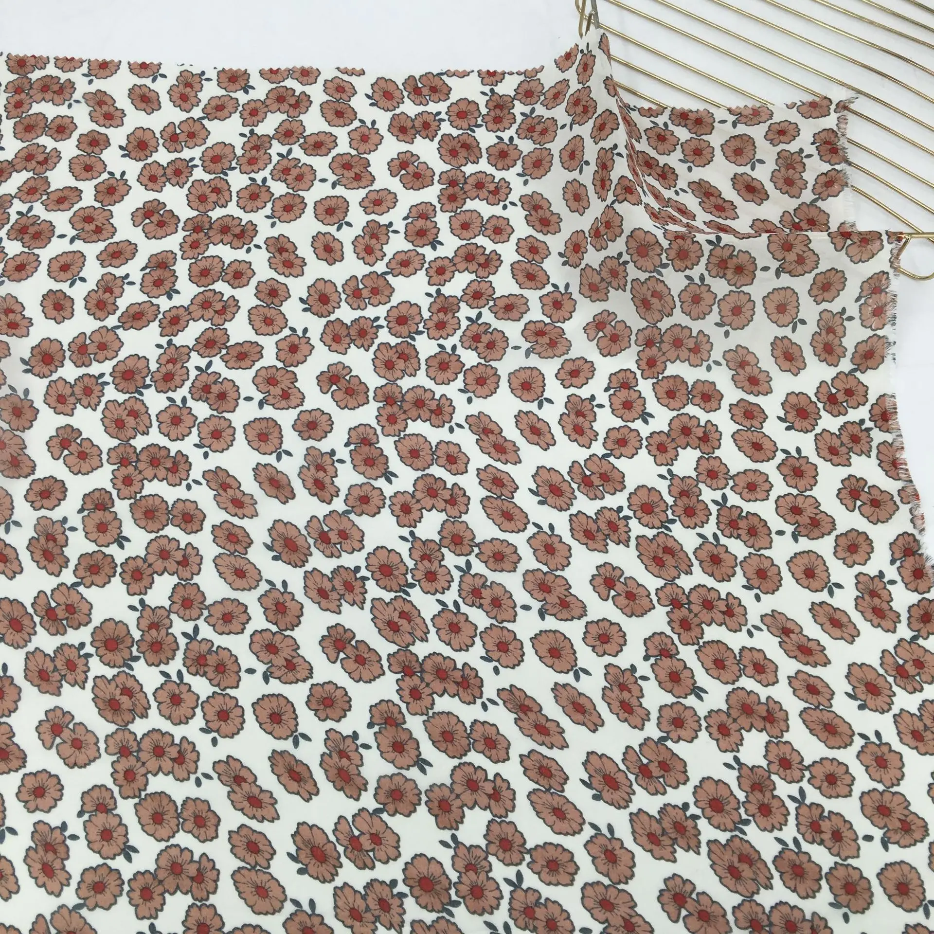 Шифоновая ткань из чистого полиэстера 100x150 см дышащая мягкая шифоновая материал