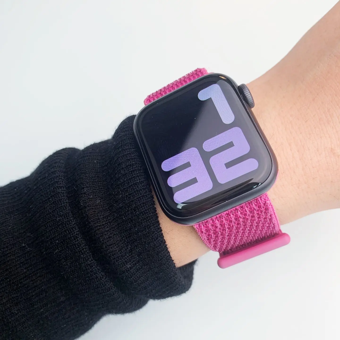 Ремешок нейлоновый для Apple Watch Series 7 6 5 4 Se 44 мм 40 42/38 | Наручные часы