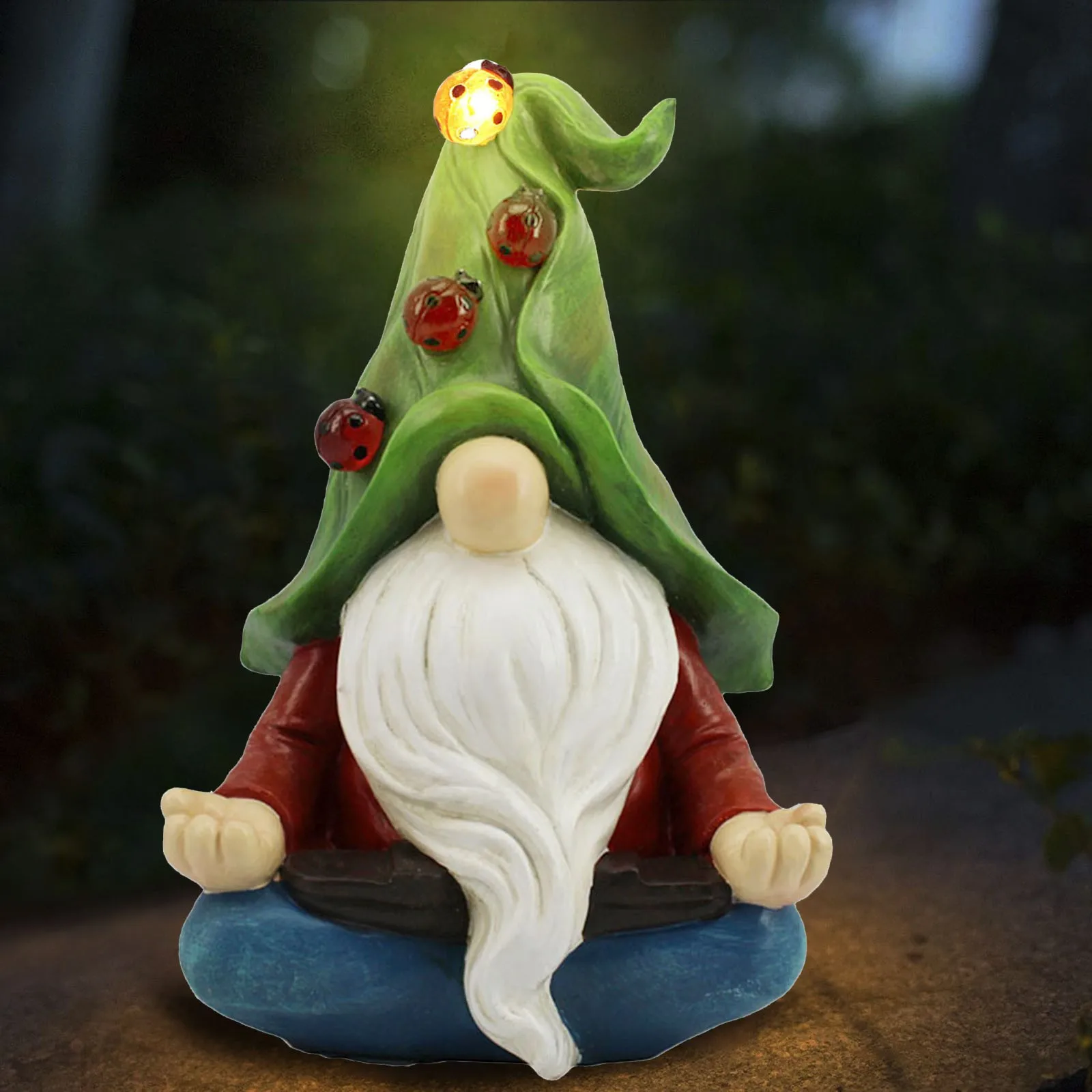 

3D Funny Solar LED Light Faceless Dwarf Statue Outdoor Garden Decoration Kawaii Toys Resin Sculpture Figurine Ornaments Crafts A