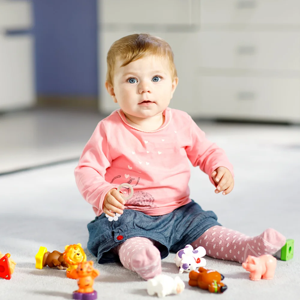 

2Pcs Baby Teething Infant Molar Baby Soother Portable Baby Chew Toys