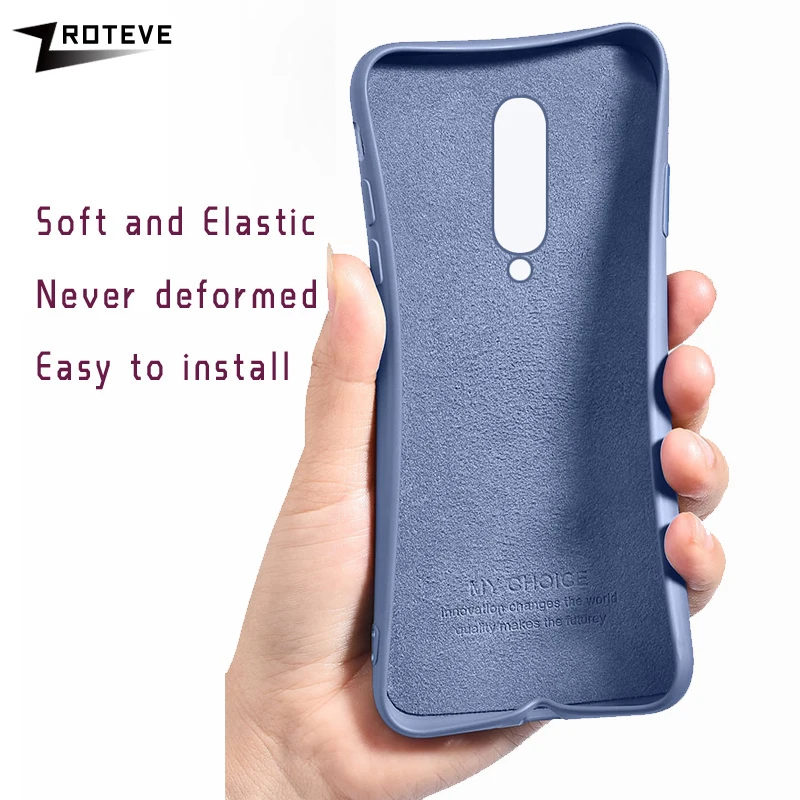 Жидкий силиконовый чехол для Oneplus 7 Pro один plus Nord 8 7T 9 мягкий 8T 9R 6 6T s|Бамперы| |