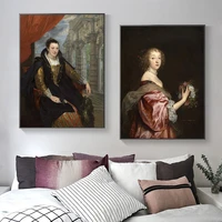uk anthony van dyck art canvas mural wall art picture poster and print canvas painting art picture for living room home decor