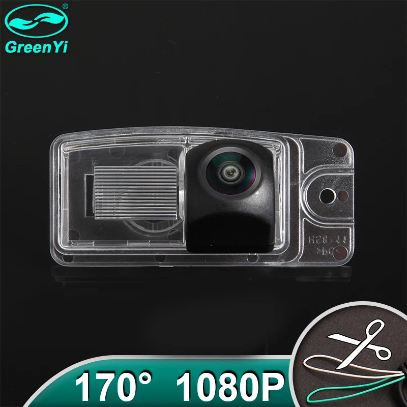 Full HD AHD 1080P объектив рыбий глаз Автомобильная камера заднего вида для Nissan X Trail Xtrail