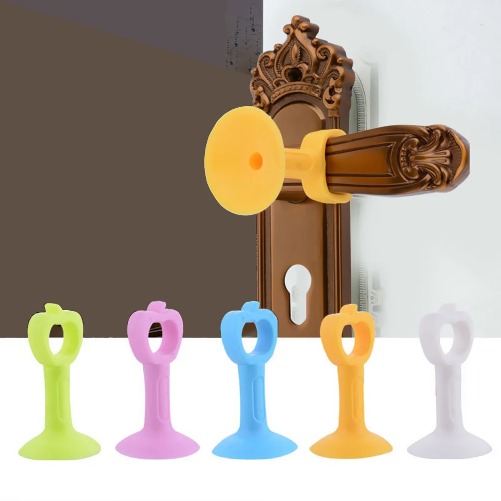 Мягкая резиновая прокладка случайного цвета для защиты настенной двери крыла