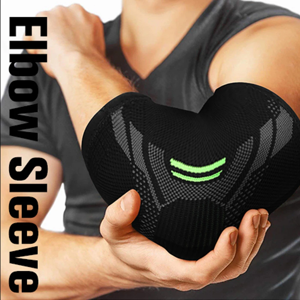 

Elbow Support Protector Brace Pads Sleeve Pad Wrap Straps Bandage Tennis Golf Fittings Care Weightlifting Knee Protector Brace