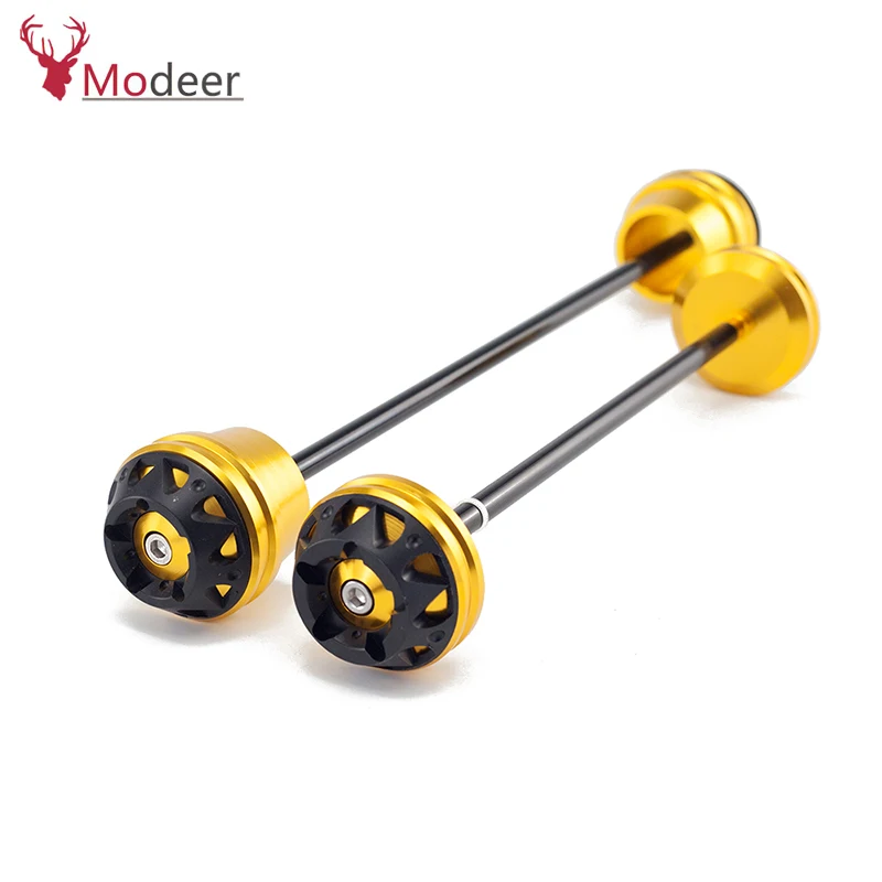 Пара мотоциклов MT 07 защита передней и задней оси вилки колес слайдеры крышка