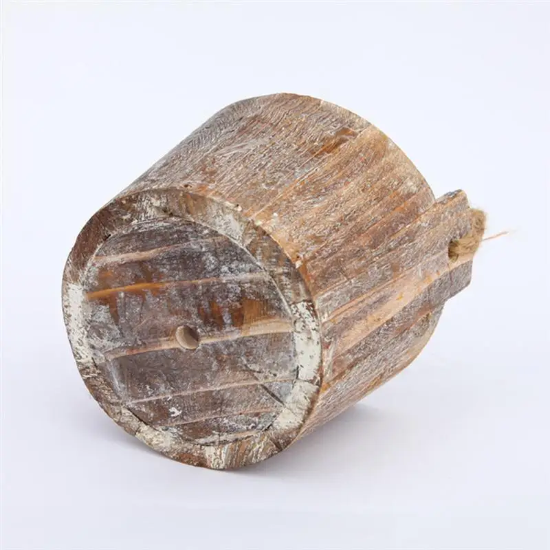 1 шт. деревянный мясистый цветочный горшок деревянные цветы суккуленты растений