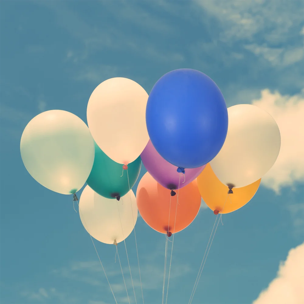 

6Pcs Party Latex Balloons Creative Colored Balloons Party Decoration Supplies