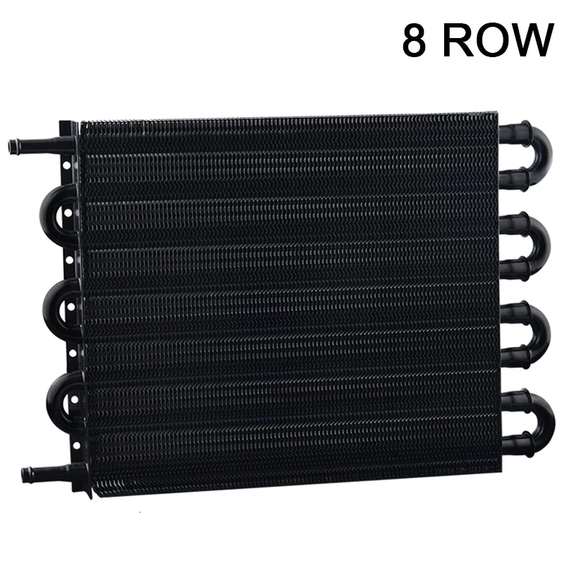 Универсальный Масляный радиатор трансмиссии двигателя 8 рядов|Маслоохладители| |