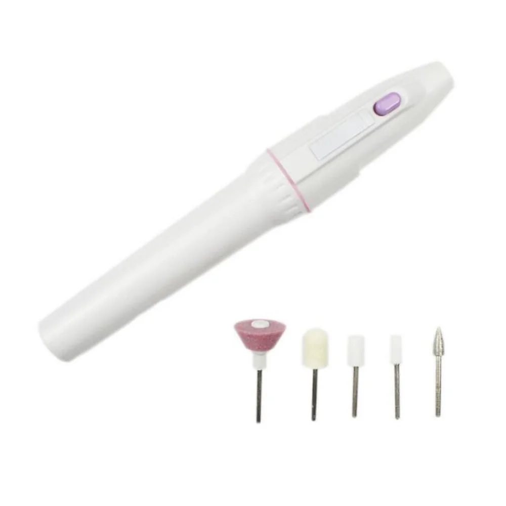 6 шт./компл. набор электрической пилки для ногтей женщин и маникюрный педикюр