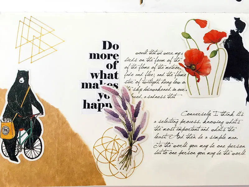 7 шт./упак. Винтаж цветы бумажная наклейка для творчества ремесло Скрапбукинг