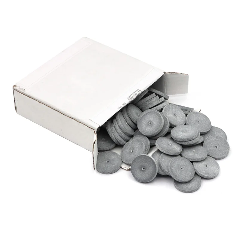 Серый стоматологическая резиновые полировочное колесо для Ножи