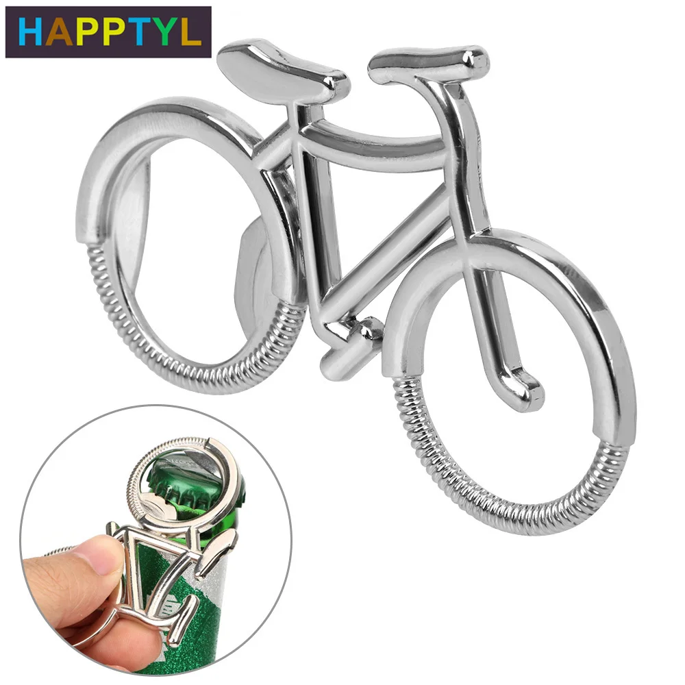 HAPPTYL 1 шт. велосипедный металлический открывалка для бутылок пива милые брелки
