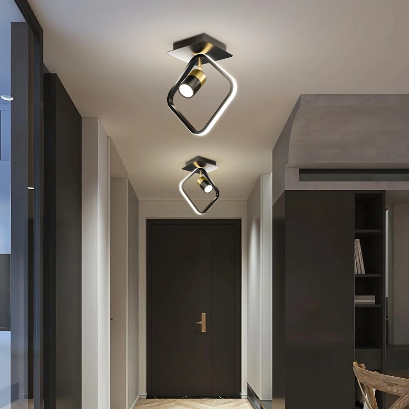 Lámpara de araña Led de 90-260v, iluminación moderna para sala de estar y dormitorio, accesorios de iluminación