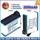 Аккумулятор 2080 мА  ч для экшн-камеры Go Pro AHDBT 401, AHDBT401, для GoPro 4 HD Hero 4, Hero4, GoPro AHDBT-401