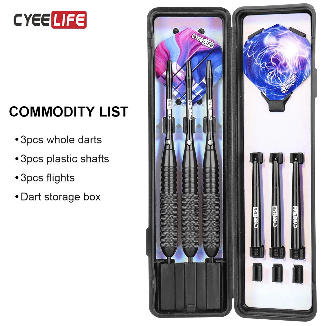 Набор Дротиков CyeeLife 26g Pro со стальным наконечником чехлом для переноски и