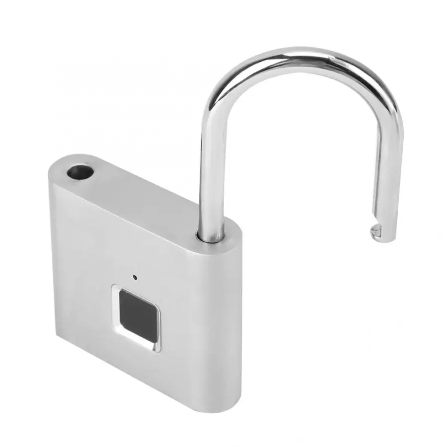 Замок дверной металлический непромокаемый с USB-зарядкой и отпечатком пальца |