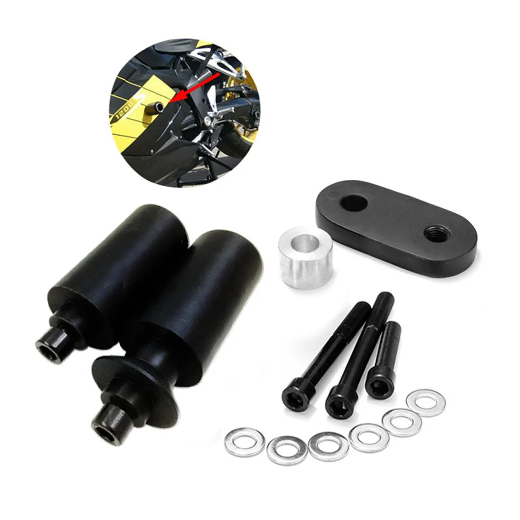 

Frame Sliders Crash Protector Kit for Yamaha YZF-R6 2006 2007 Black