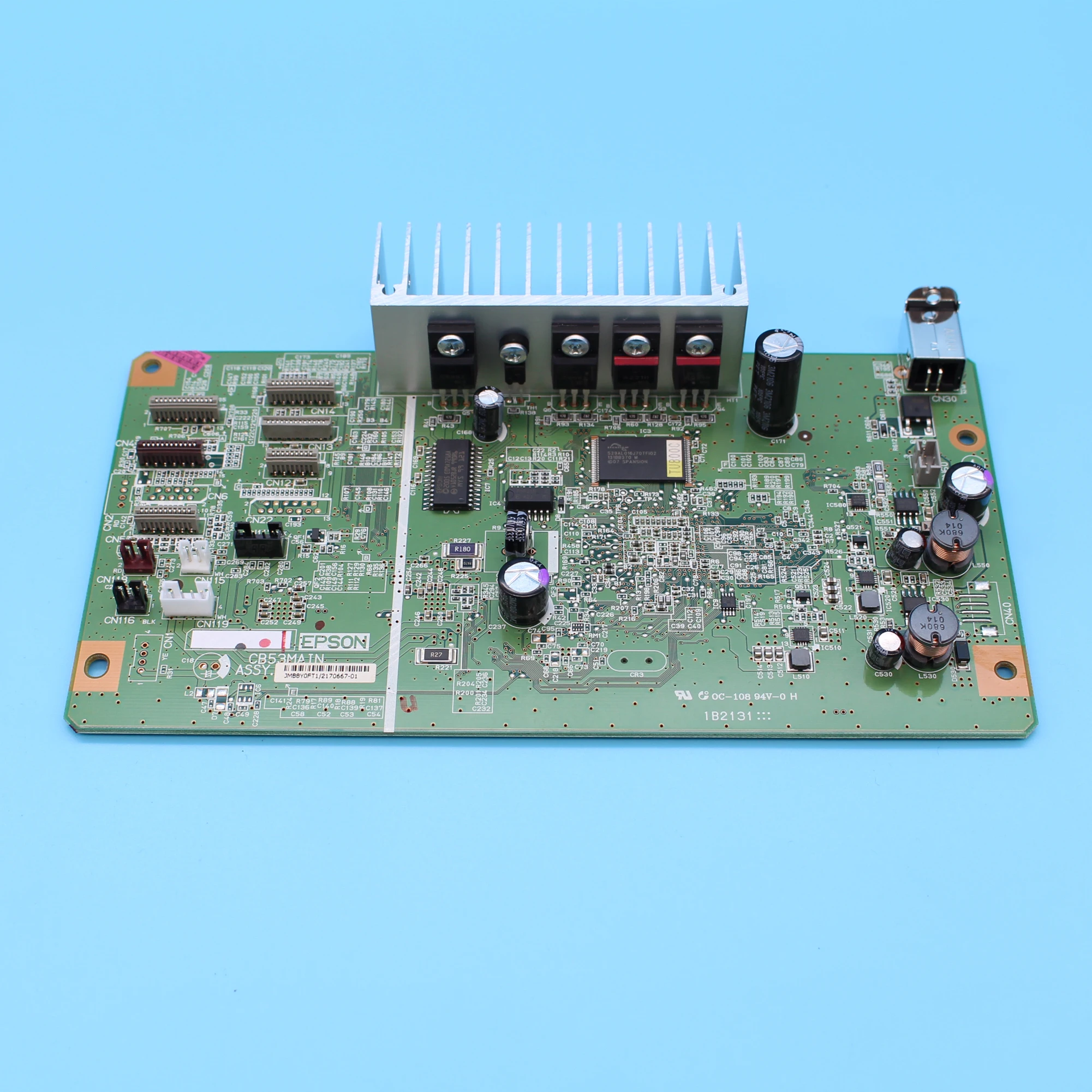 

Brand New Motherboard A3 UV Printer Green Mainboard For Epson L1800 CB53 A3 Cylinder Bottle UV Printer Control Board MAINBOARD