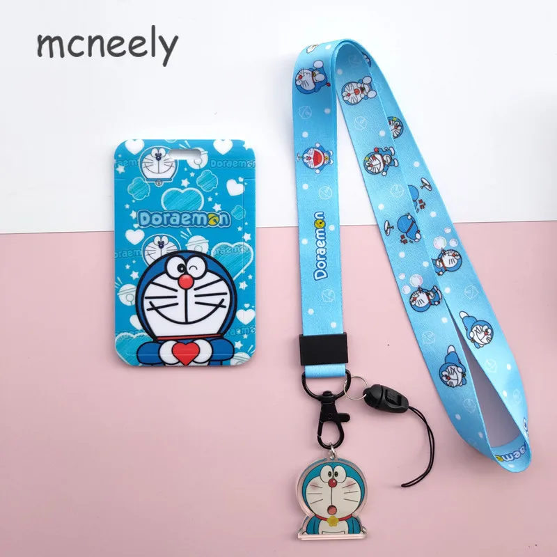 Новый Doraemon карты обложки для детей ID держатель карт студентов автобусная карта