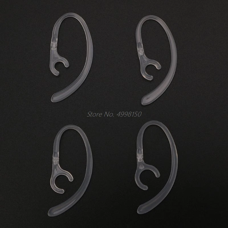 1 пара анти потерянных мягких bluetooth наушников с креплением для ушей подставка