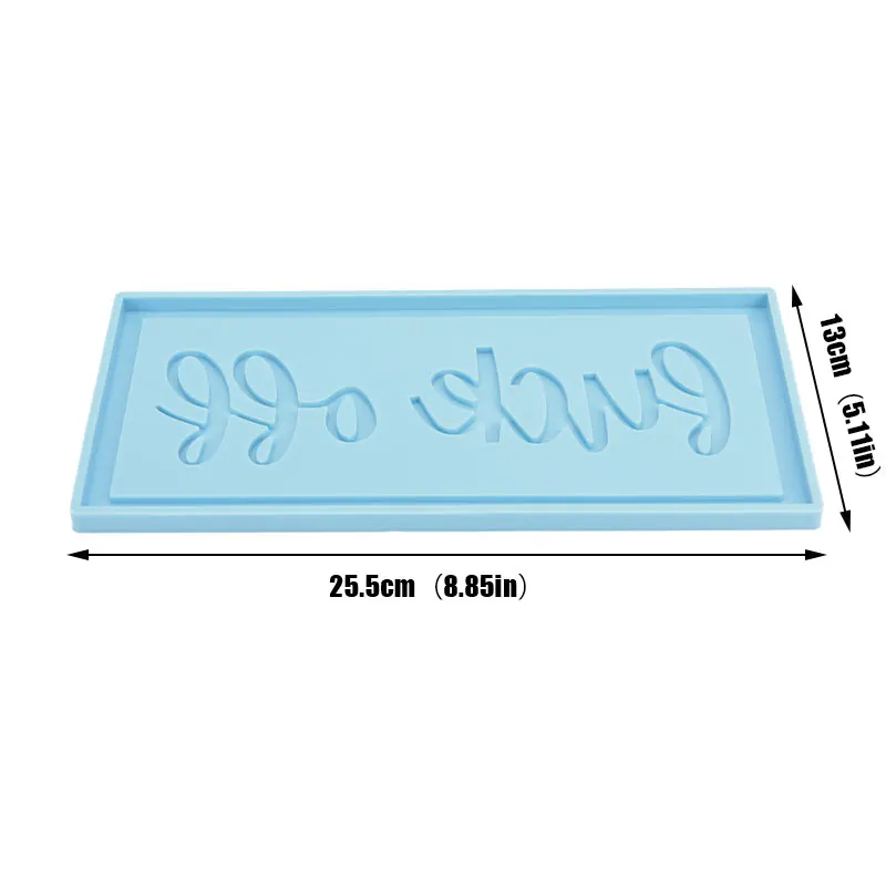 

DIY Crafts Doorplate Door Signs Casting Silicone Mould Hanging Tags Decorations Making Tool Epoxy Resin Mold Dropshipping