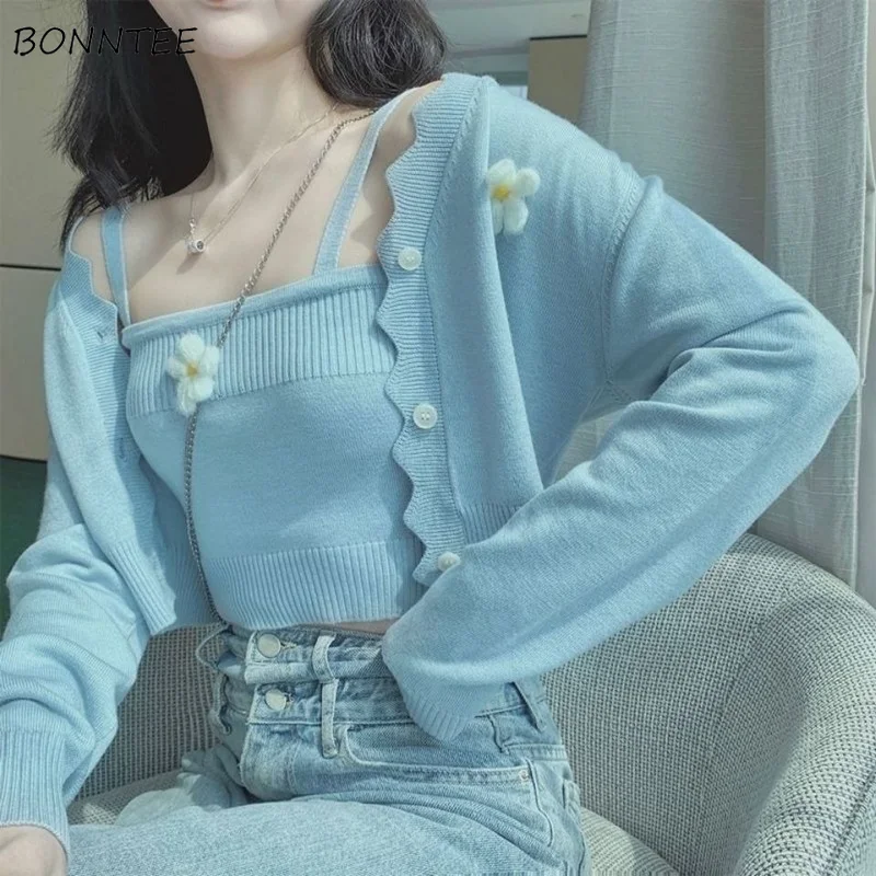 Кардиган милый цветочный весенний женский облегающий укороченный кардиган в