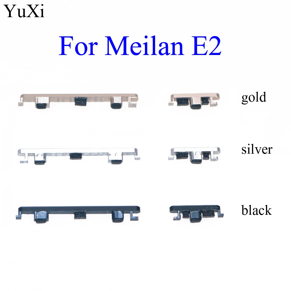 YuXi новый набор боковых кнопок питания и Кнопки громкости для meizu meilan E2