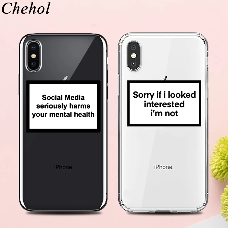 Забавные чехлы для телефонов с надписью iPhone 12 SE 11 Pro 6s 7 8 Plus X XS MAX XR Модный мягкий